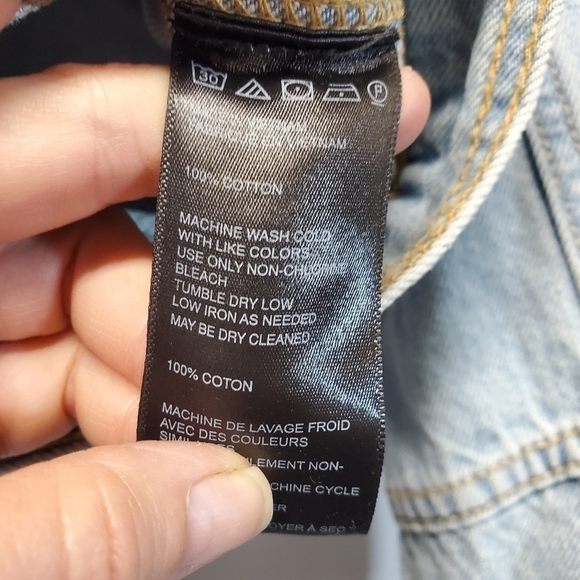 BDG Puff Sleeve Cropped Denim Jean Jacket - Picture 4 of 5